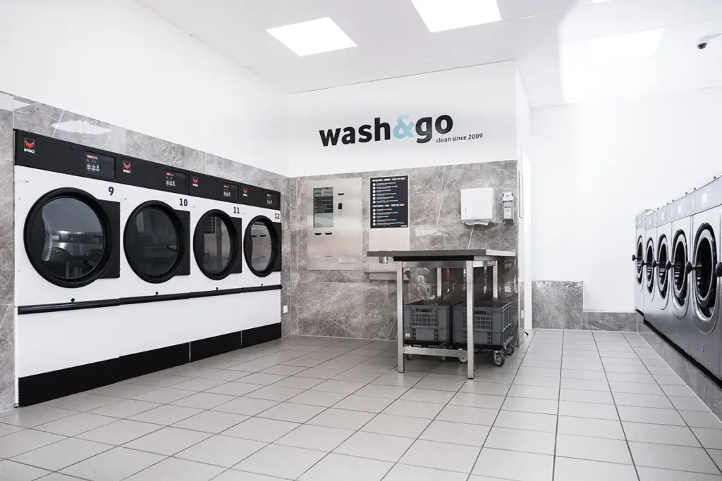 Waschsalon Karlsruhe Oststadt Trocknerbereich Wash&Go